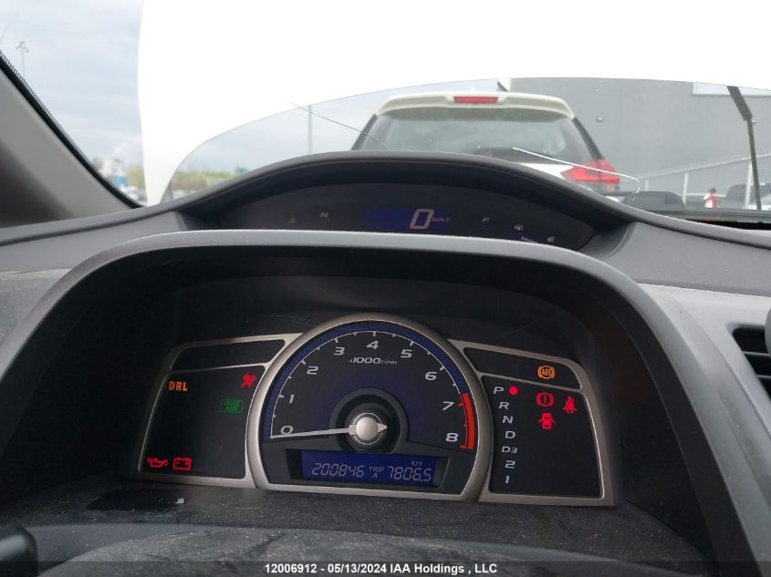 2009 Honda Civic Dx-G VIN: 2HGFA16439H111837 Lot: 12006912