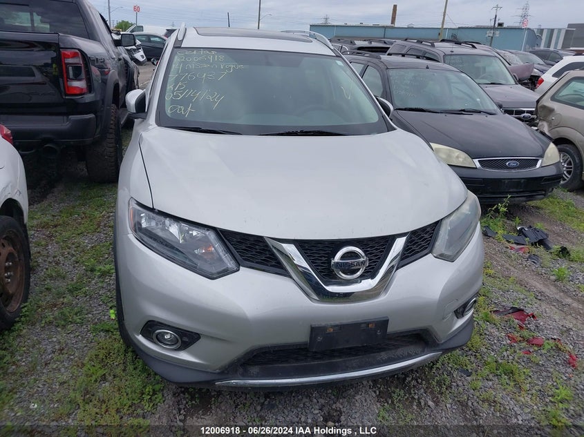 2014 Nissan Rogue S/Sl/Sv VIN: 5N1AT2MV6EC776437 Lot: 12006918