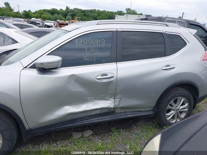 2014 Nissan Rogue S/Sl/Sv VIN: 5N1AT2MV6EC776437 Lot: 12006918