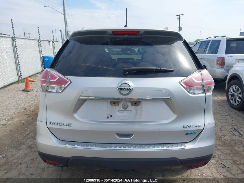 2014 Nissan Rogue S/Sl/Sv VIN: 5N1AT2MV6EC776437 Lot: 12006918