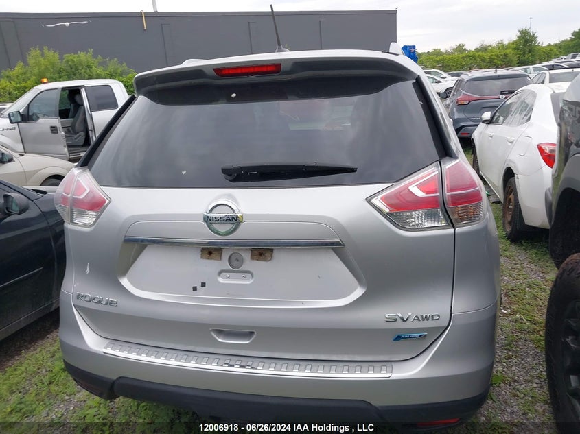2014 Nissan Rogue S/Sl/Sv VIN: 5N1AT2MV6EC776437 Lot: 12006918
