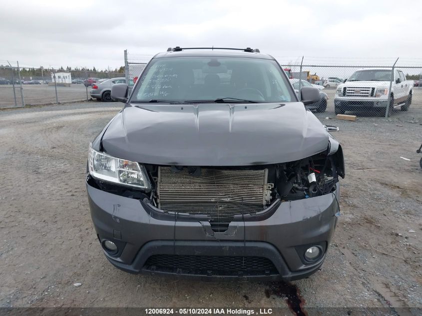 2018 Dodge Journey Sxt VIN: 3C4PDDCG4JT505501 Lot: 12006924