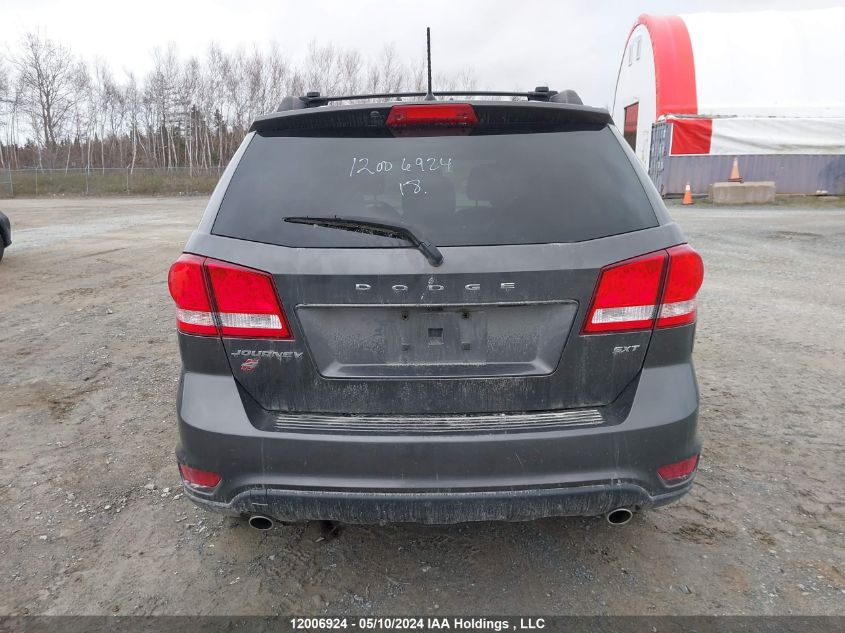 2018 Dodge Journey Sxt VIN: 3C4PDDCG4JT505501 Lot: 12006924