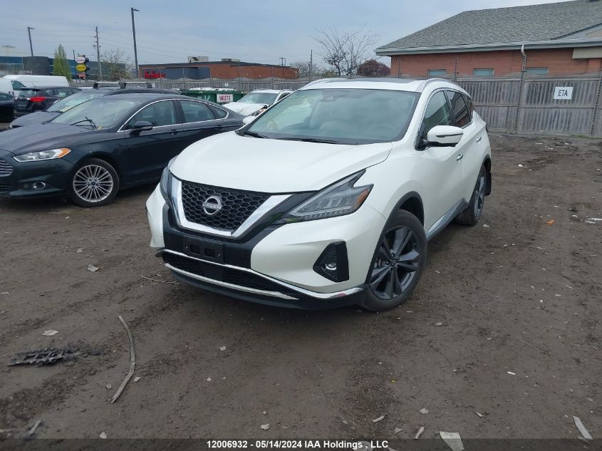 2023 Nissan Murano VIN: 5N1AZ2DS0PC141284 Lot: 12006932