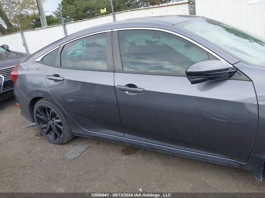 2020 Honda Civic VIN: 2HGFC2F80LH011186 Lot: 12006941