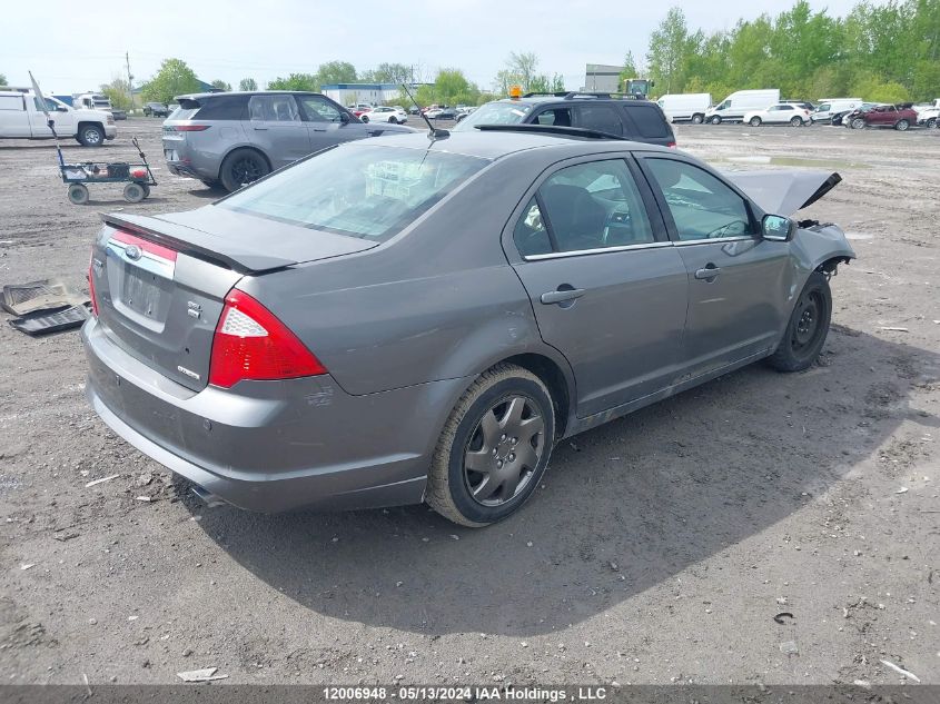 2012 Ford Fusion Sel VIN: 3FAHP0CG4CR342472 Lot: 12006948