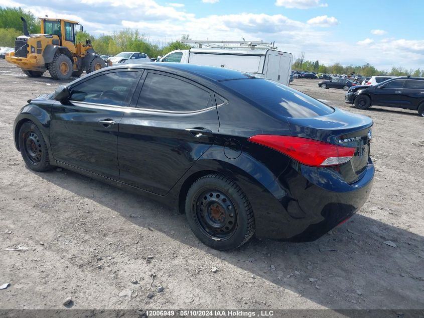 2013 Hyundai Elantra Gl VIN: 5NPDH4AEXDH310161 Lot: 12006949