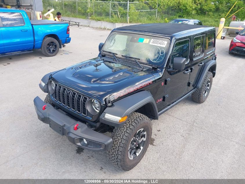 2024 Jeep Wrangler Rubicon VIN: 1C4PJXFG9RW180999 Lot: 12006956