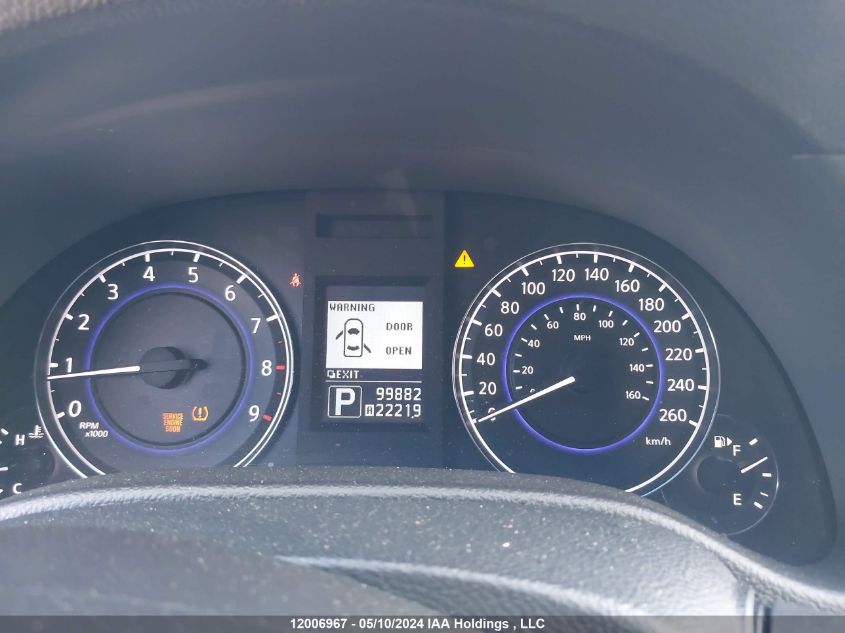 2011 Infiniti G37 VIN: JN1CV6AR6BM407821 Lot: 12006967