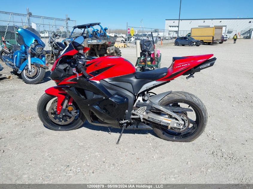 2011 Honda Cbr600 Rr VIN: JH2PC4024BK400057 Lot: 12006979