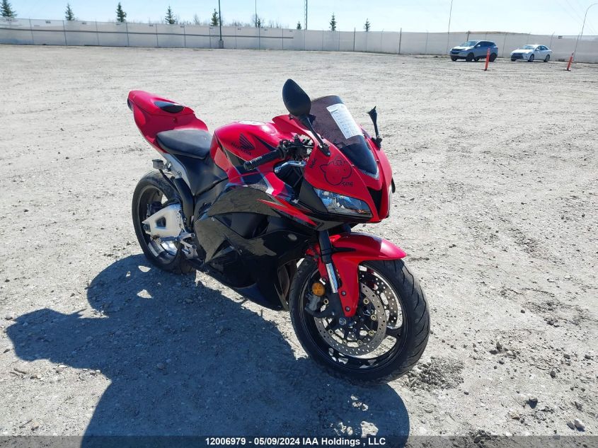 2011 Honda Cbr600 Rr VIN: JH2PC4024BK400057 Lot: 12006979