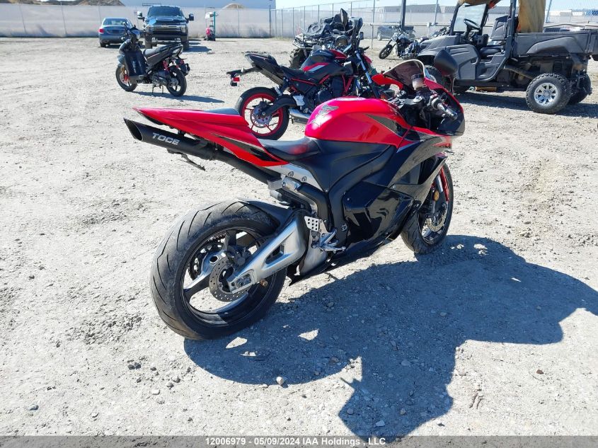 2011 Honda Cbr600 Rr VIN: JH2PC4024BK400057 Lot: 12006979