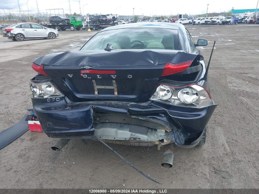 2008 Volvo C70 T5 VIN: YV1MC67208J046396 Lot: 12006980