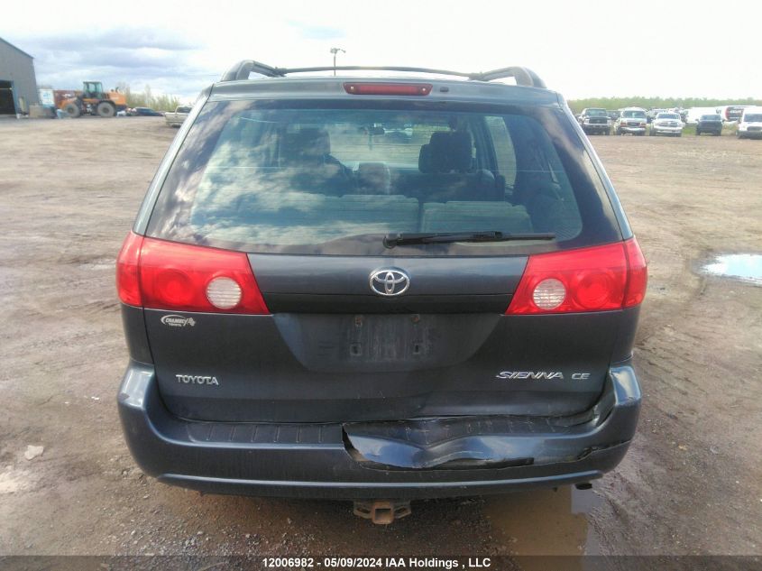 2008 Toyota Sienna Ce VIN: 5TDZK29C68S156966 Lot: 12006982