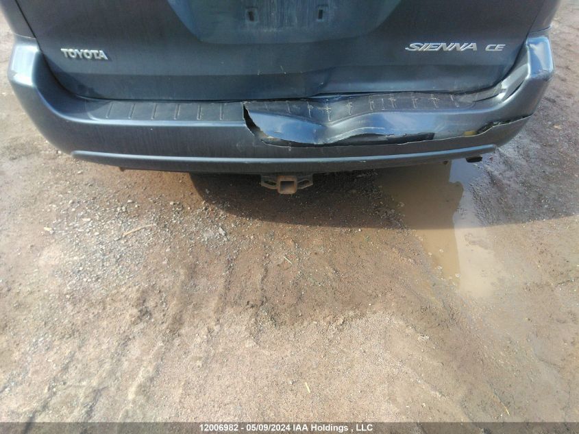 2008 Toyota Sienna Ce VIN: 5TDZK29C68S156966 Lot: 12006982
