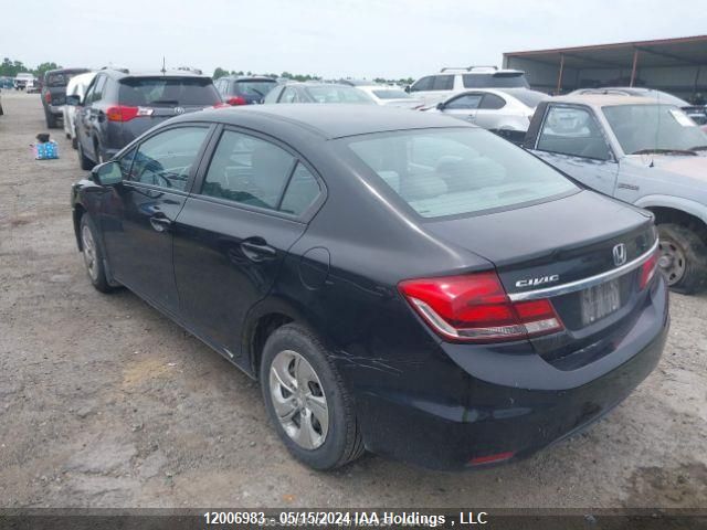 2015 Honda Civic Sedan VIN: 2HGFB2F49FH042876 Lot: 12006983