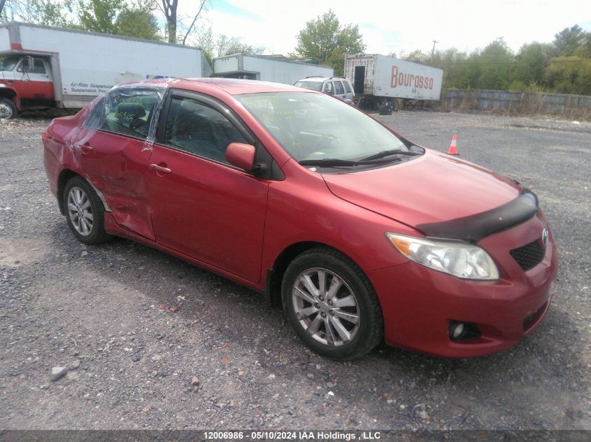 2009 Toyota Corolla S/Le/Xle VIN: 2T1BU40E29C105965 Lot: 12006986