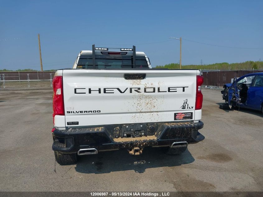 2021 Chevrolet Silverado 1500 VIN: 1GCPYFED7MZ346893 Lot: 12006987