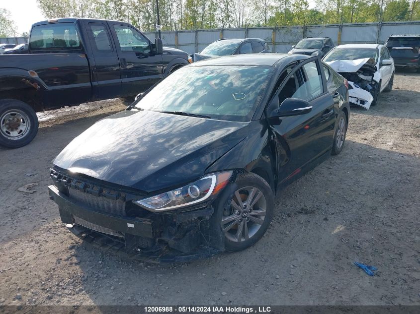 2018 Hyundai Elantra Sel/Value/Limited VIN: KMHD84LF3JU650819 Lot: 12006988