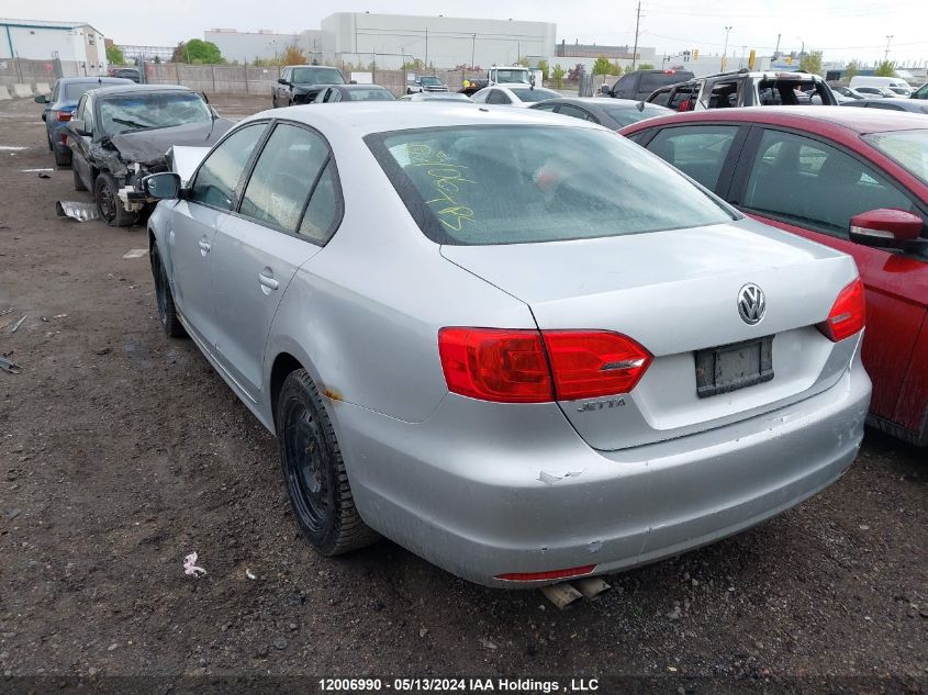 2011 Volkswagen Jetta Sedan VIN: 3VWDK7AJ0BM063706 Lot: 12006990