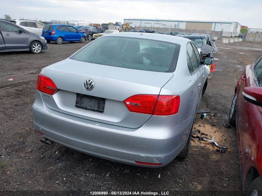 2011 Volkswagen Jetta Sedan VIN: 3VWDK7AJ0BM063706 Lot: 12006990