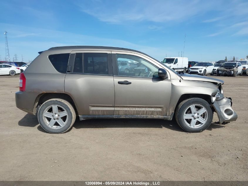 2008 Jeep Compass Sport VIN: 1J8FT47W38D580084 Lot: 12006994