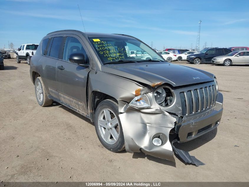 2008 Jeep Compass Sport VIN: 1J8FT47W38D580084 Lot: 12006994