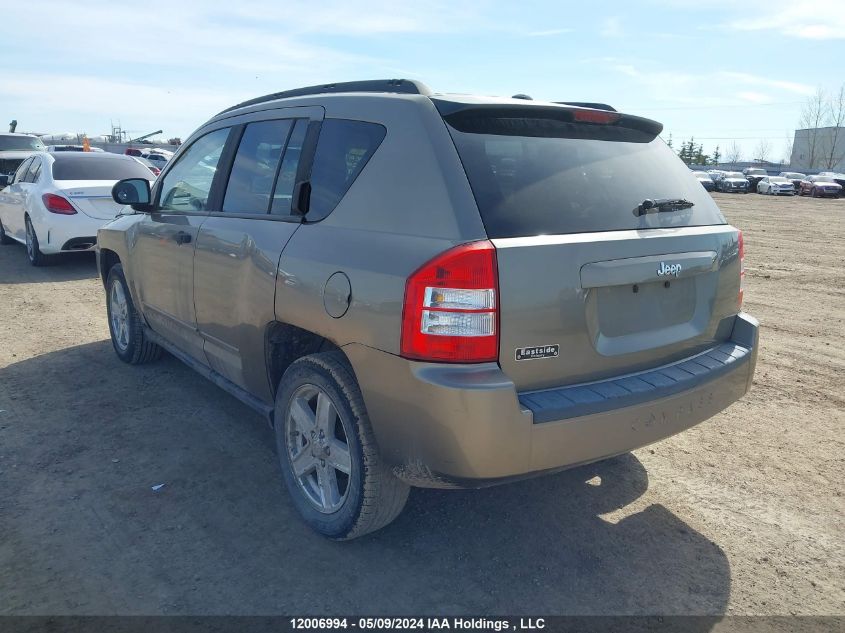 2008 Jeep Compass Sport VIN: 1J8FT47W38D580084 Lot: 12006994