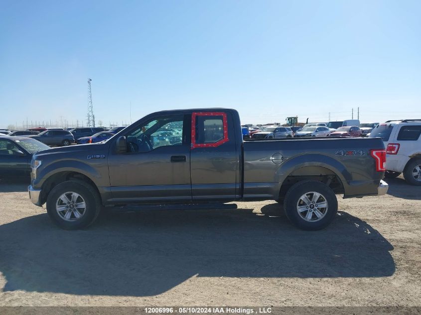 2015 Ford F150 Super Cab VIN: 1FTEX1E83FKD85654 Lot: 12006996