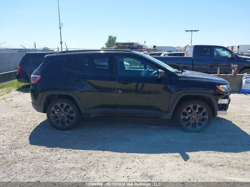 2021 Jeep Compass Latitude VIN: 3C4NJDBB0MT598706 Lot: 12006998