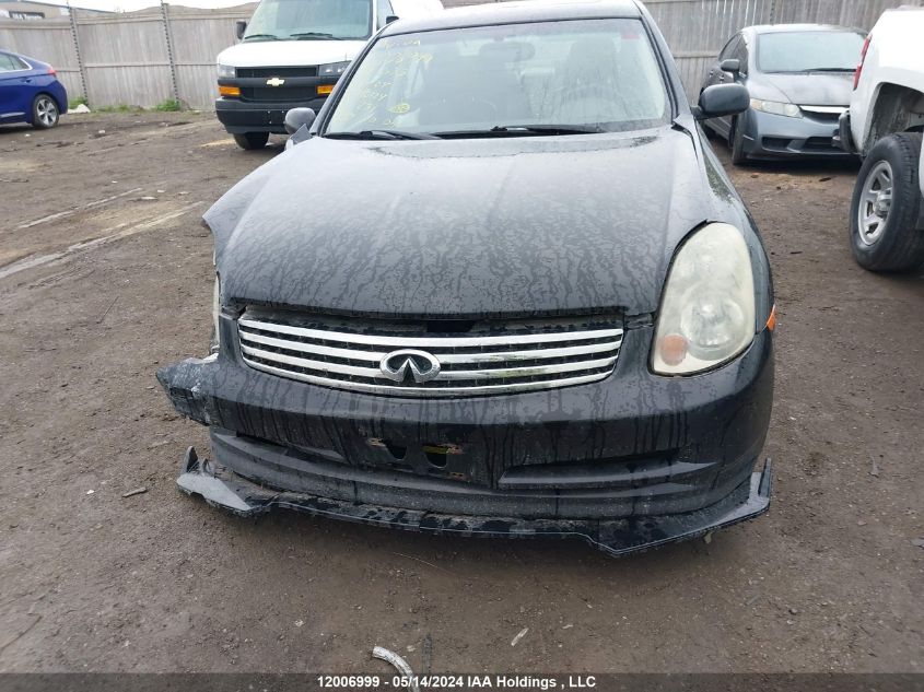 2004 Infiniti G35 VIN: JNKCV51E34M110124 Lot: 12006999