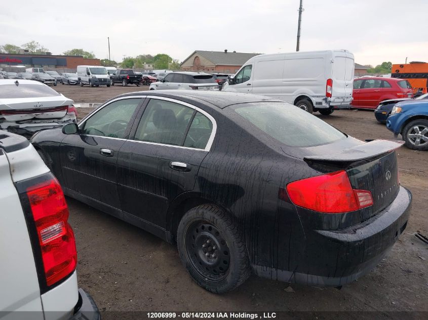 2004 Infiniti G35 VIN: JNKCV51E34M110124 Lot: 12006999