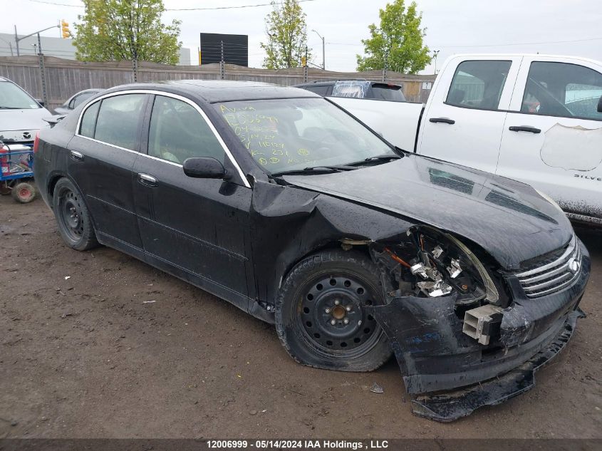 2004 Infiniti G35 VIN: JNKCV51E34M110124 Lot: 12006999