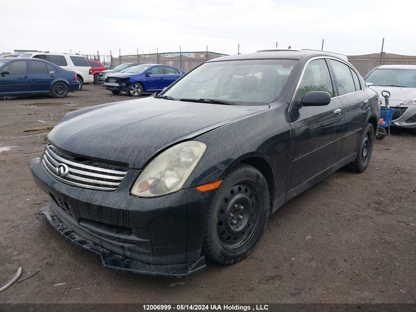 2004 Infiniti G35 VIN: JNKCV51E34M110124 Lot: 12006999