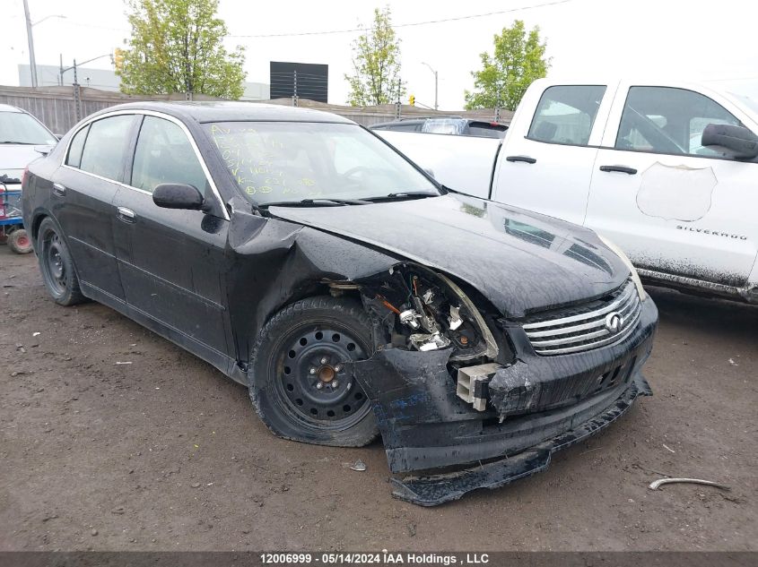 2004 Infiniti G35 VIN: JNKCV51E34M110124 Lot: 12006999