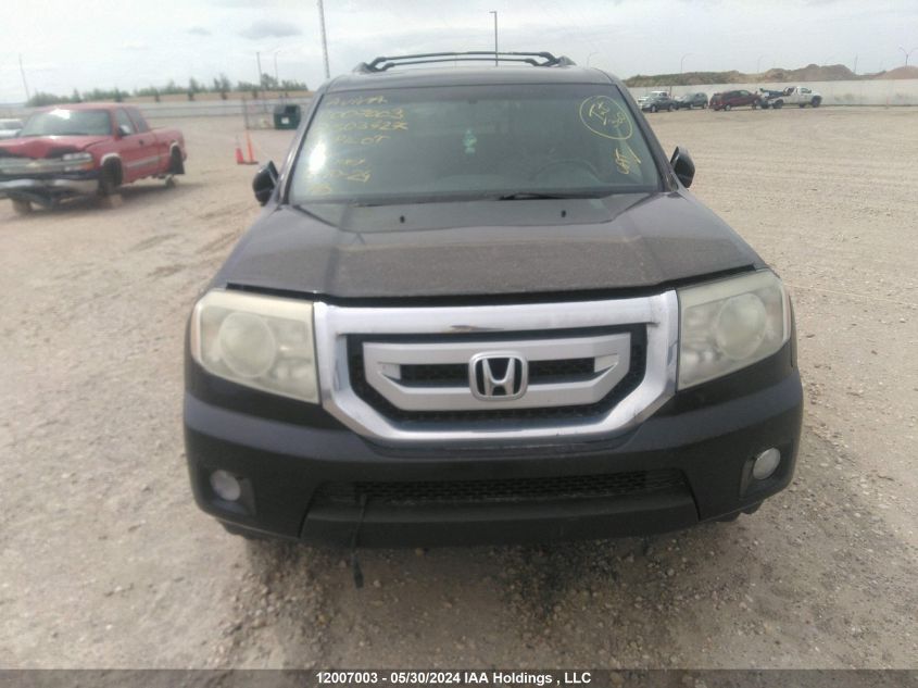 2009 Honda Pilot VIN: 5FNYF48589B503427 Lot: 12007003