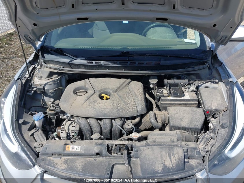 2014 Hyundai Elantra Se/Sport/Limited VIN: 5NPDH4AE8EH489057 Lot: 12007006