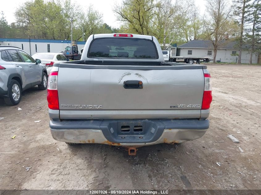 2005 Toyota Tundra V8 VIN: 5TBDT44145S466479 Lot: 12007026