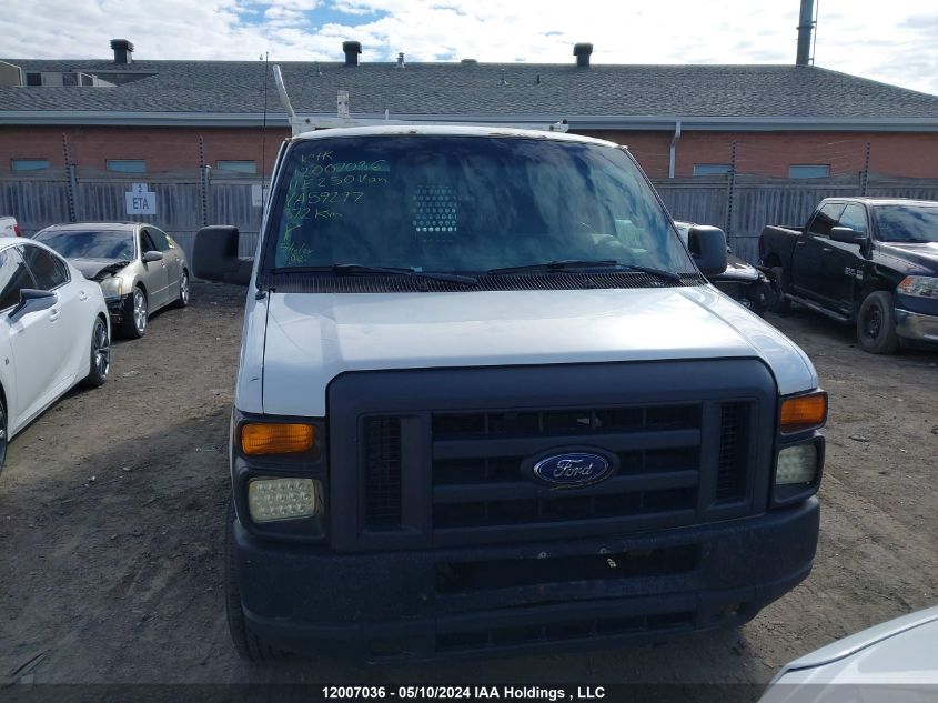 2011 Ford E-250 Commercial VIN: 1FTNE2EW7BDA59297 Lot: 12007036