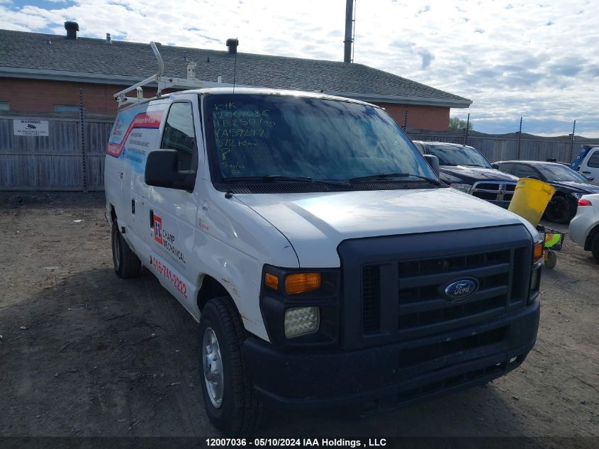 2011 Ford E-250 Commercial VIN: 1FTNE2EW7BDA59297 Lot: 12007036