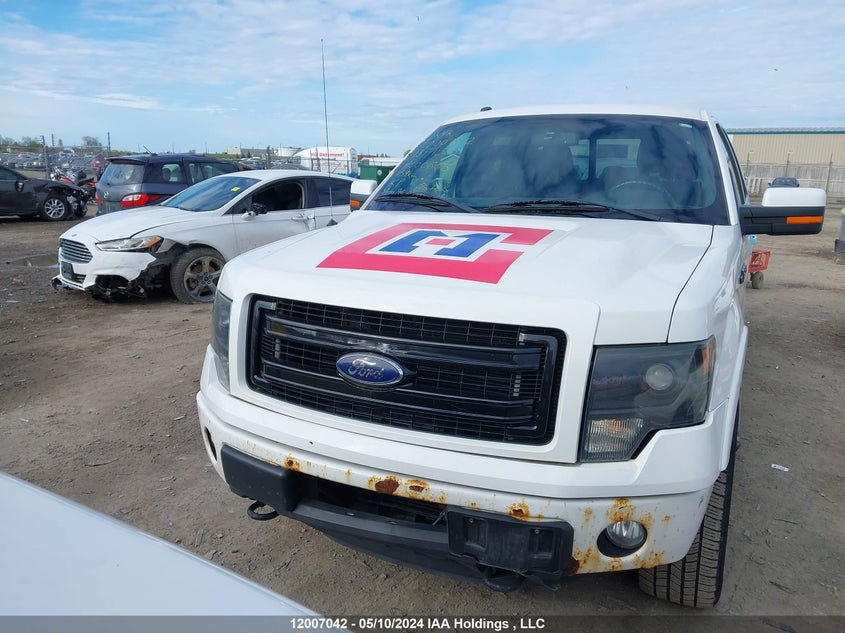 2013 Ford F150 Supercrew VIN: 1FTFW1ETXDFC00663 Lot: 12007042