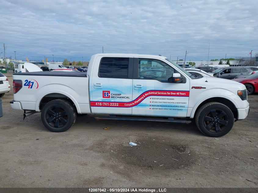 2013 Ford F150 Supercrew VIN: 1FTFW1ETXDFC00663 Lot: 12007042