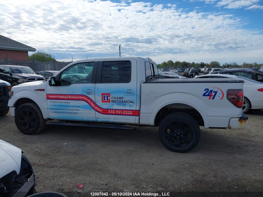 2013 Ford F150 Supercrew VIN: 1FTFW1ETXDFC00663 Lot: 12007042