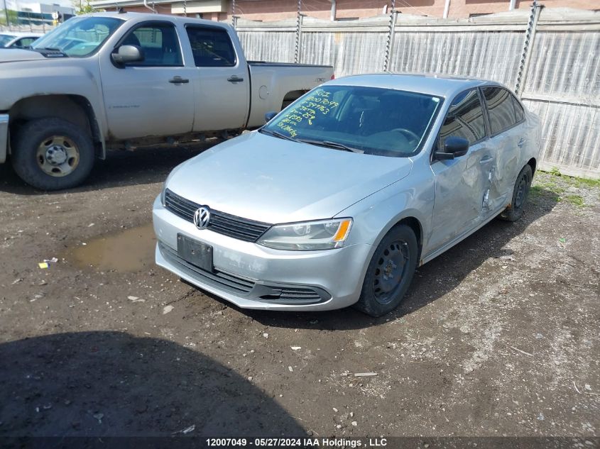 2011 Volkswagen Jetta S VIN: 3VW2K7AJ6BM397763 Lot: 12007049