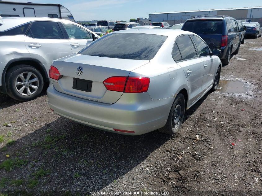 2011 Volkswagen Jetta S VIN: 3VW2K7AJ6BM397763 Lot: 12007049