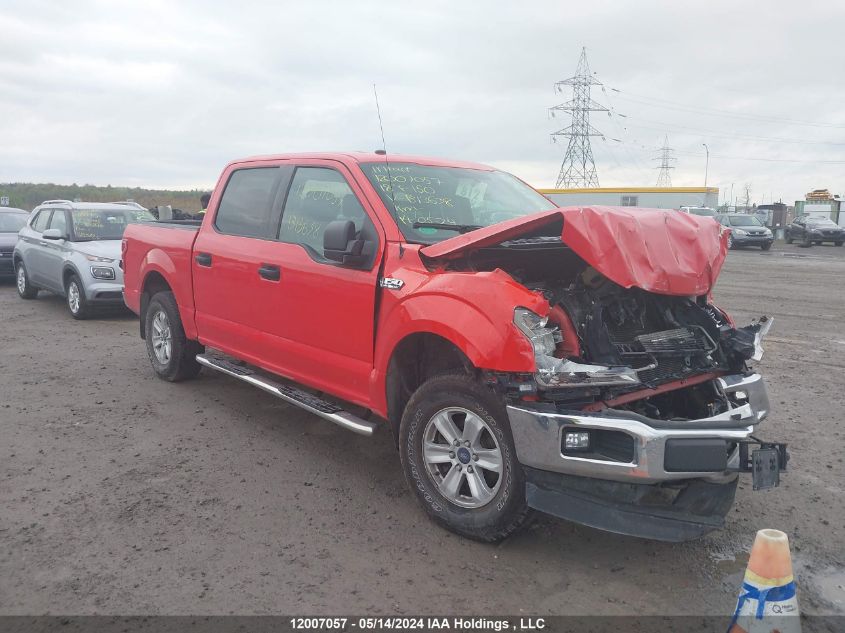 2018 Ford F-150 VIN: 1FTEW1EB5JFB13638 Lot: 12007057