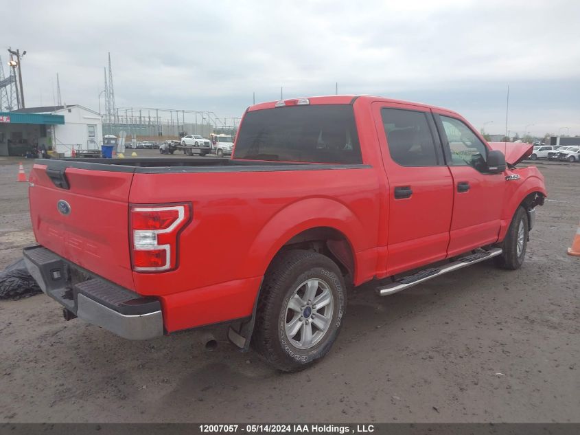 2018 Ford F-150 VIN: 1FTEW1EB5JFB13638 Lot: 12007057