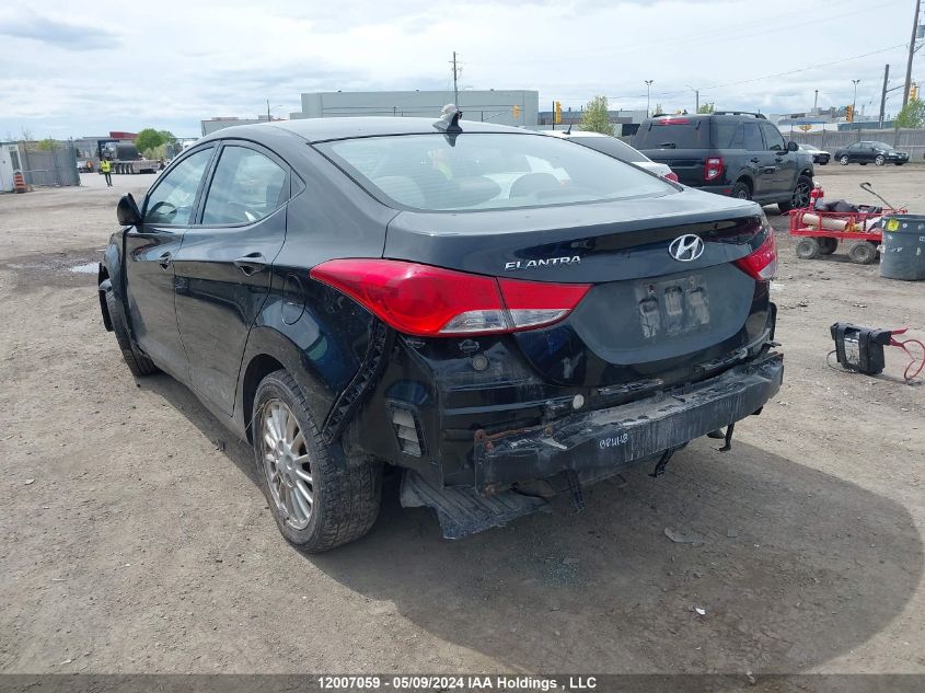 2013 Hyundai Elantra Gls/Limited VIN: 5NPDH4AE8DH282229 Lot: 12007059