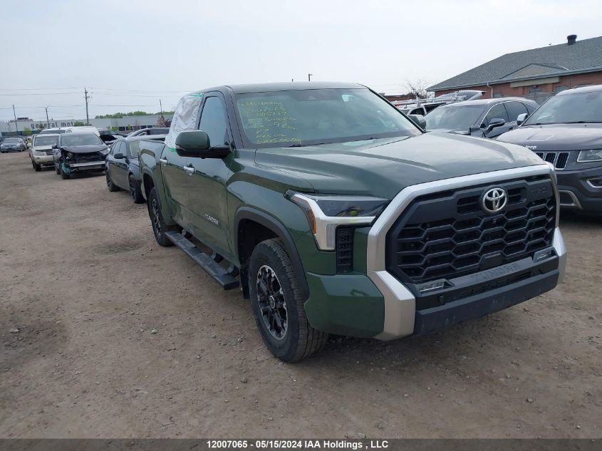 2022 Toyota Tundra Crewmax Limited VIN: 5TFJA5DB2NX005984 Lot: 12007065