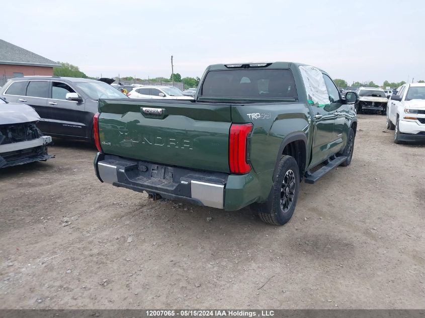 2022 Toyota Tundra Crewmax Limited VIN: 5TFJA5DB2NX005984 Lot: 12007065